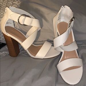 Charlotte Russe white heels